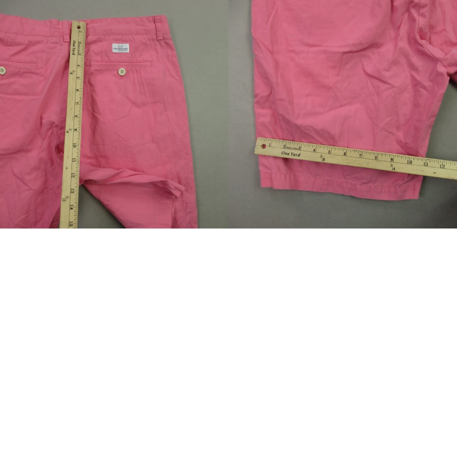 Vineyard Vines Vineyard Vines Shorts Mens 34 Pockets Button Lightweight Chino Outdoors Pink Size US 34 / EU 50 - 8 Thumbnail