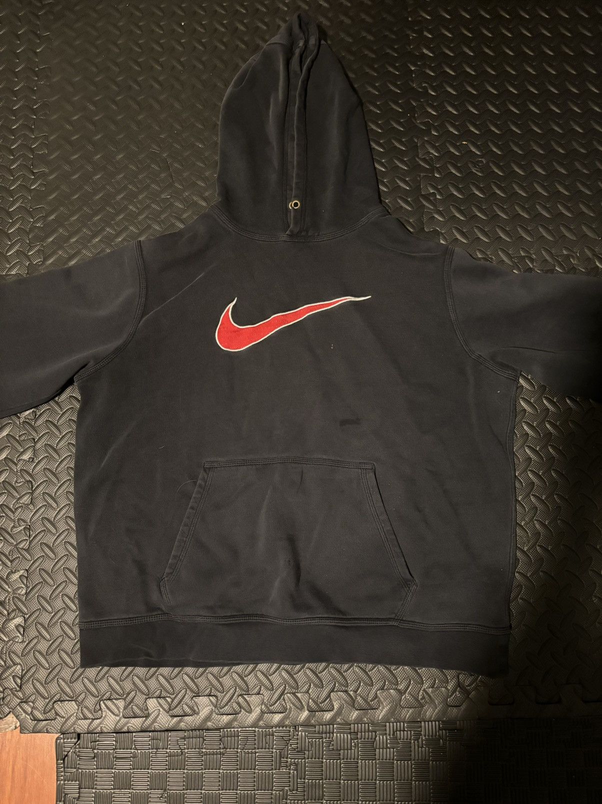 Nike × Vintage Vintage Nike swoosh hoodie Size US M / EU 48-50 / 2 - 1 Thumbnail