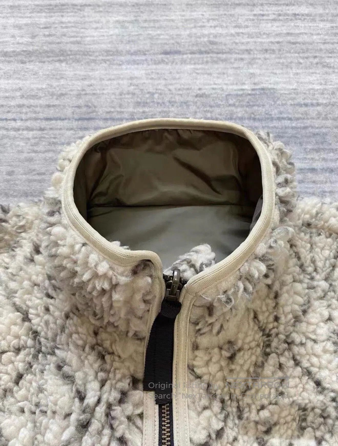 Kapital Kountry reversible fleece diamond pattern jacket. Size US M / EU 48-50 / 2 - 3 Thumbnail