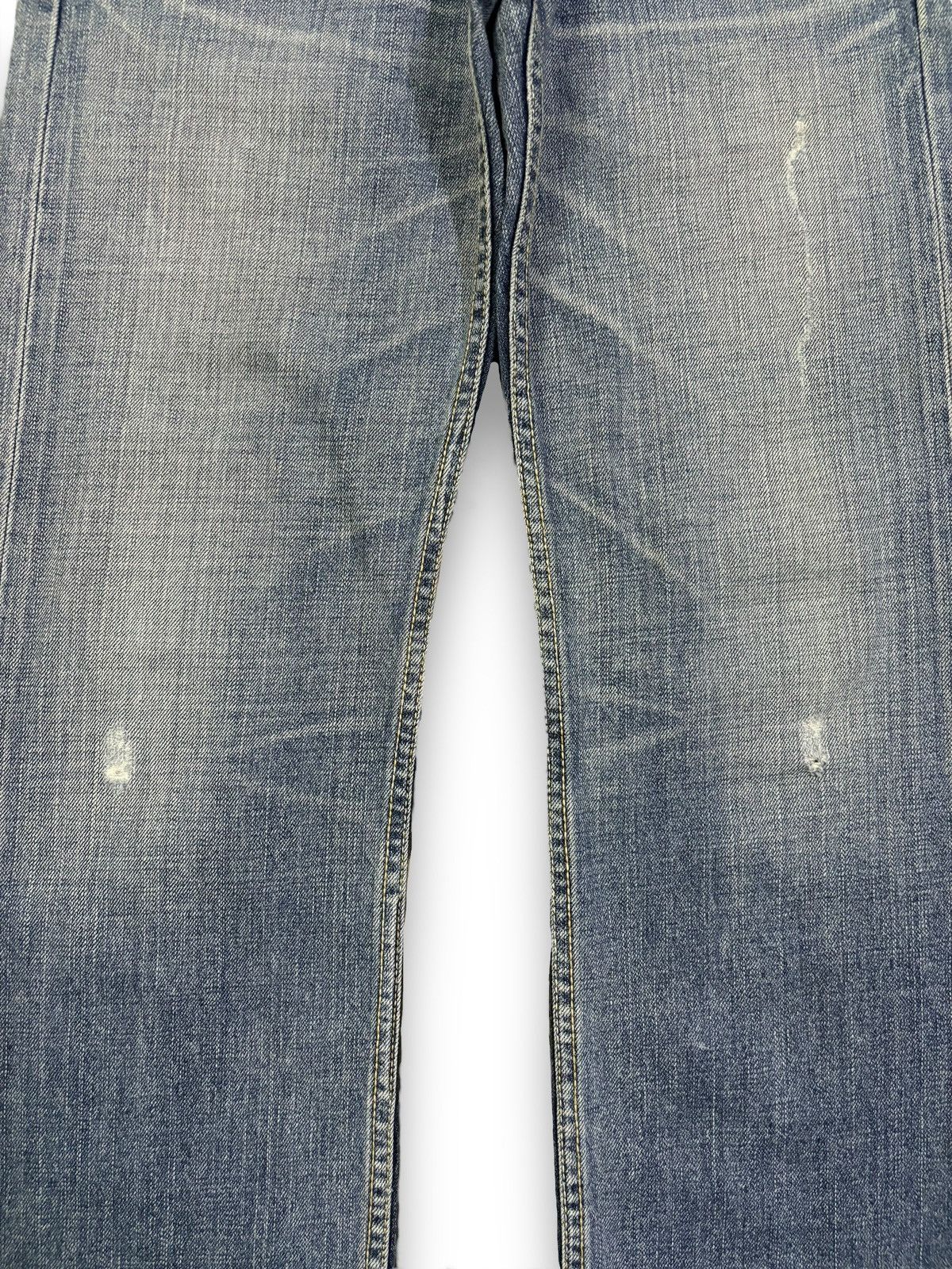 Levi's Vintage 2000s Levis Blue Washed Loose Fit Distressed Jeans Size US 29 - 6 Thumbnail