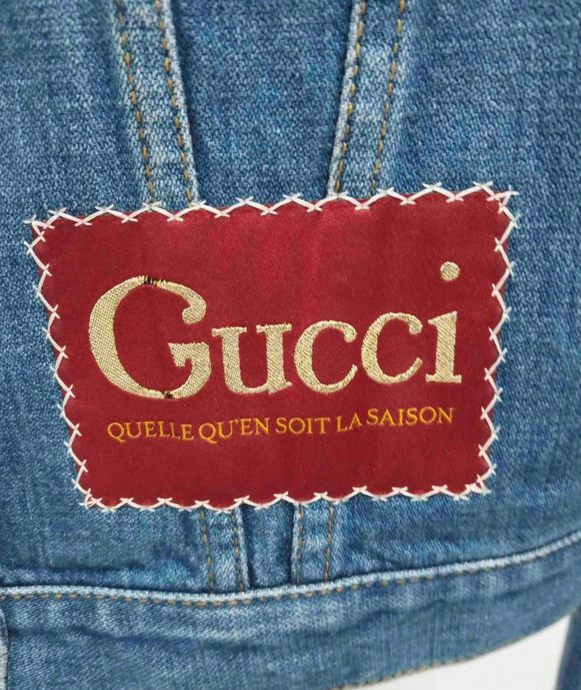 Gucci Gucci Denim jacket Size US XXS / EU 40 - 3 Thumbnail