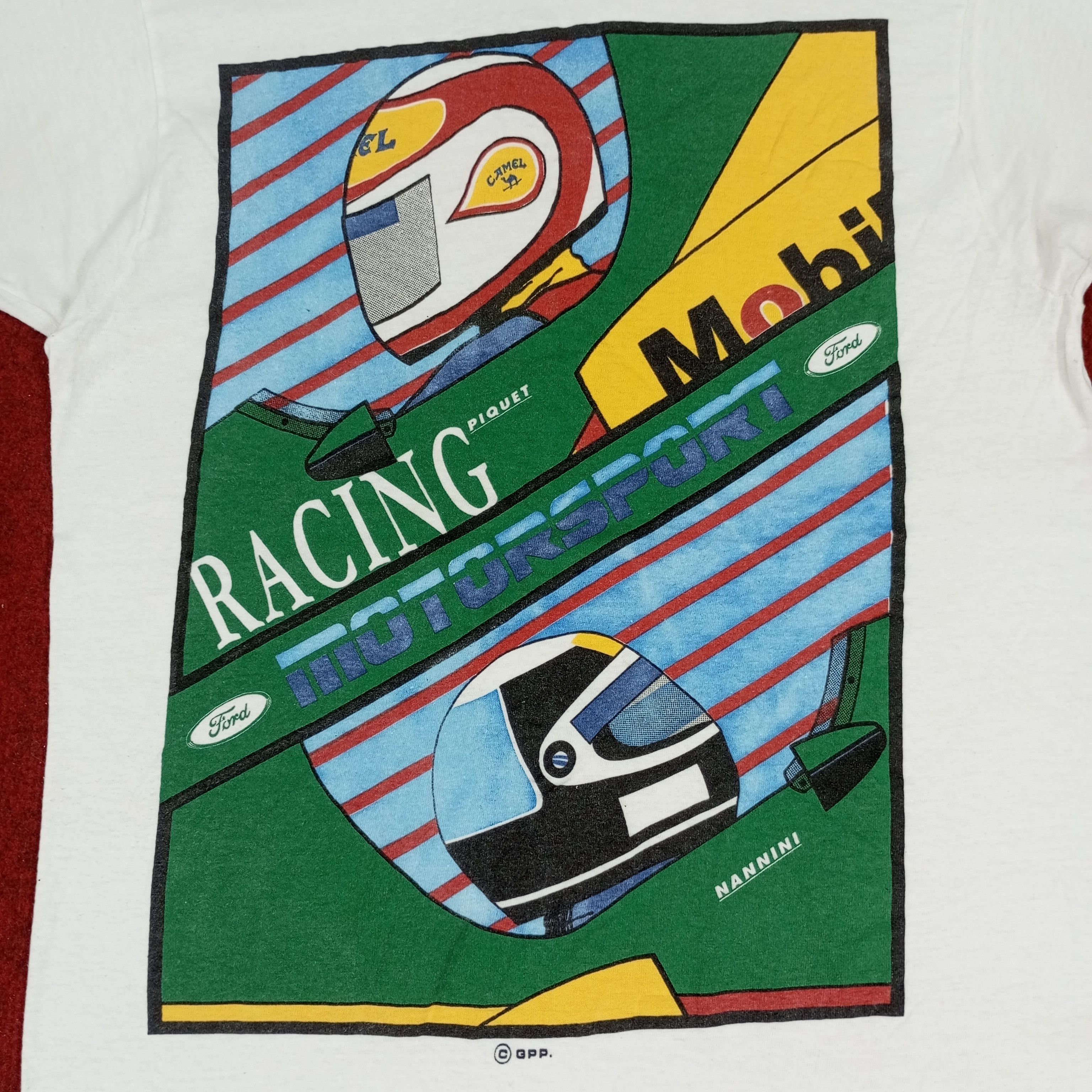 Ford × Vintage Ford Motorsports Racing Camel F1 Style Vintage Tshirt Size US S / EU 44-46 / 1 - 2 Thumbnail