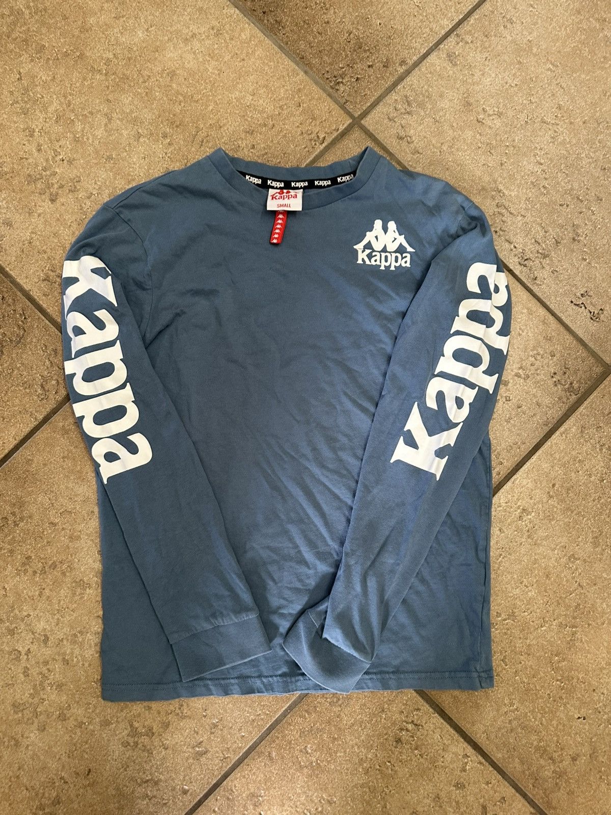 Kappa Blue Long-sleeve Kappa Shirt Size US S / EU 44-46 / 1 - 1 Thumbnail
