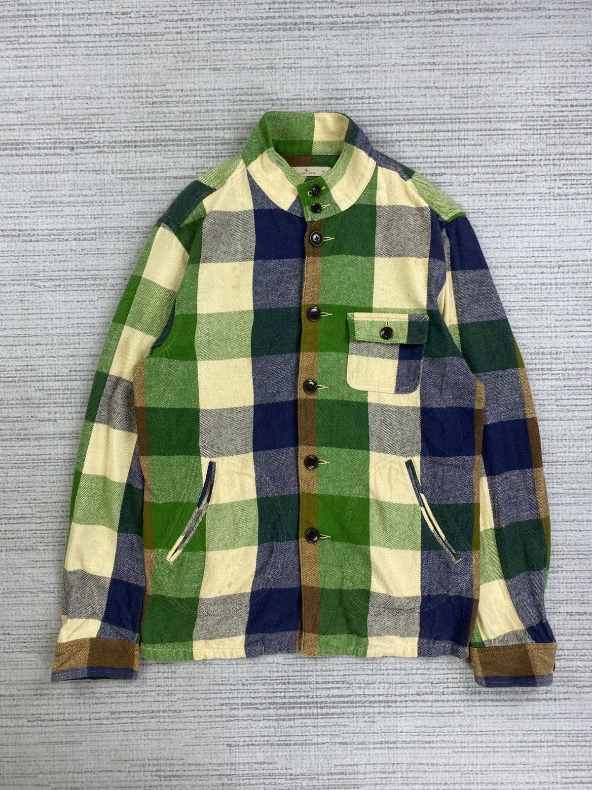 Global Work Global Work Multicolor Checked Flannel Size US M / EU 48-50 / 2 - 1 Thumbnail