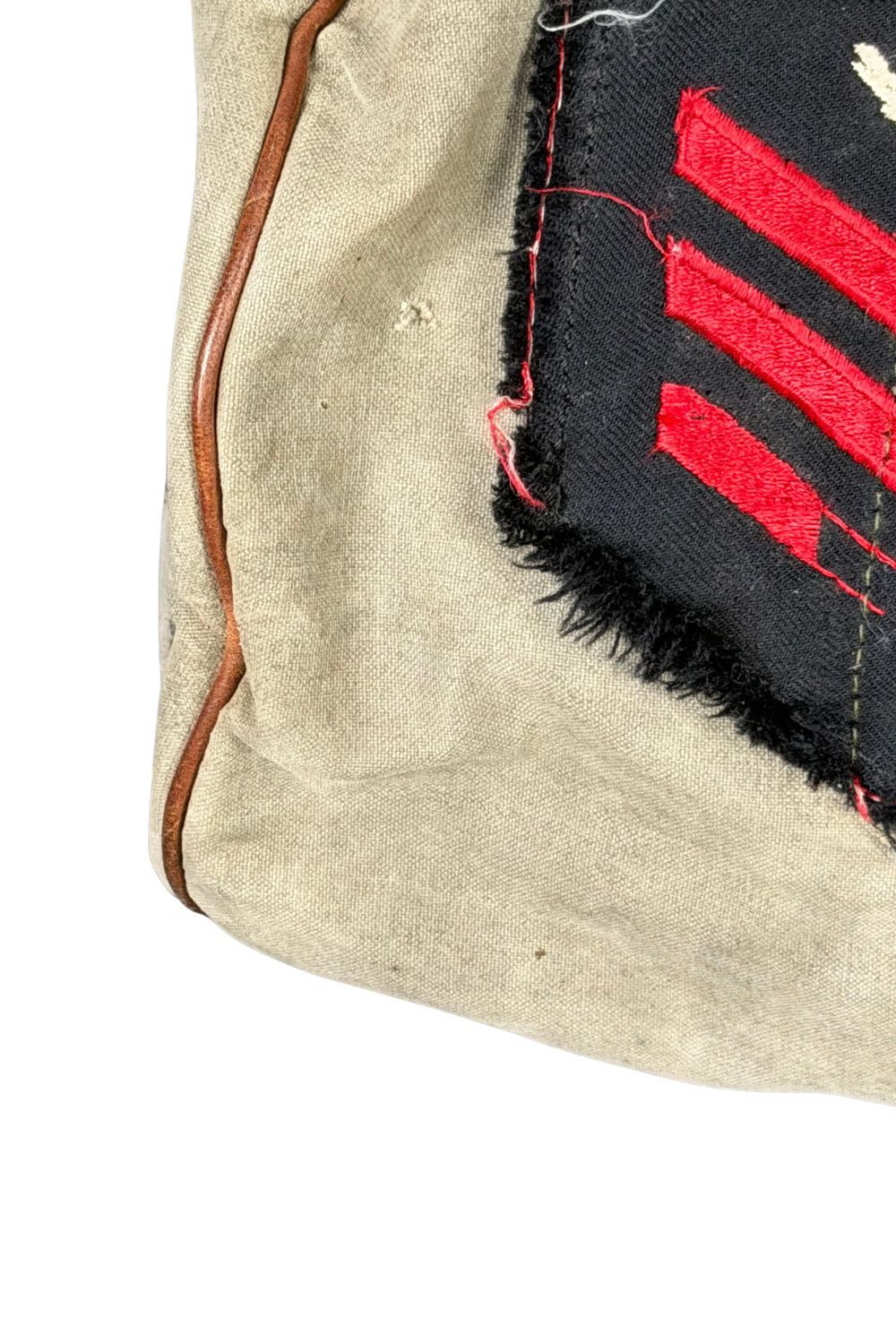 RRL Double RL Handmade Italy Military Patch Canvas Leather image 9