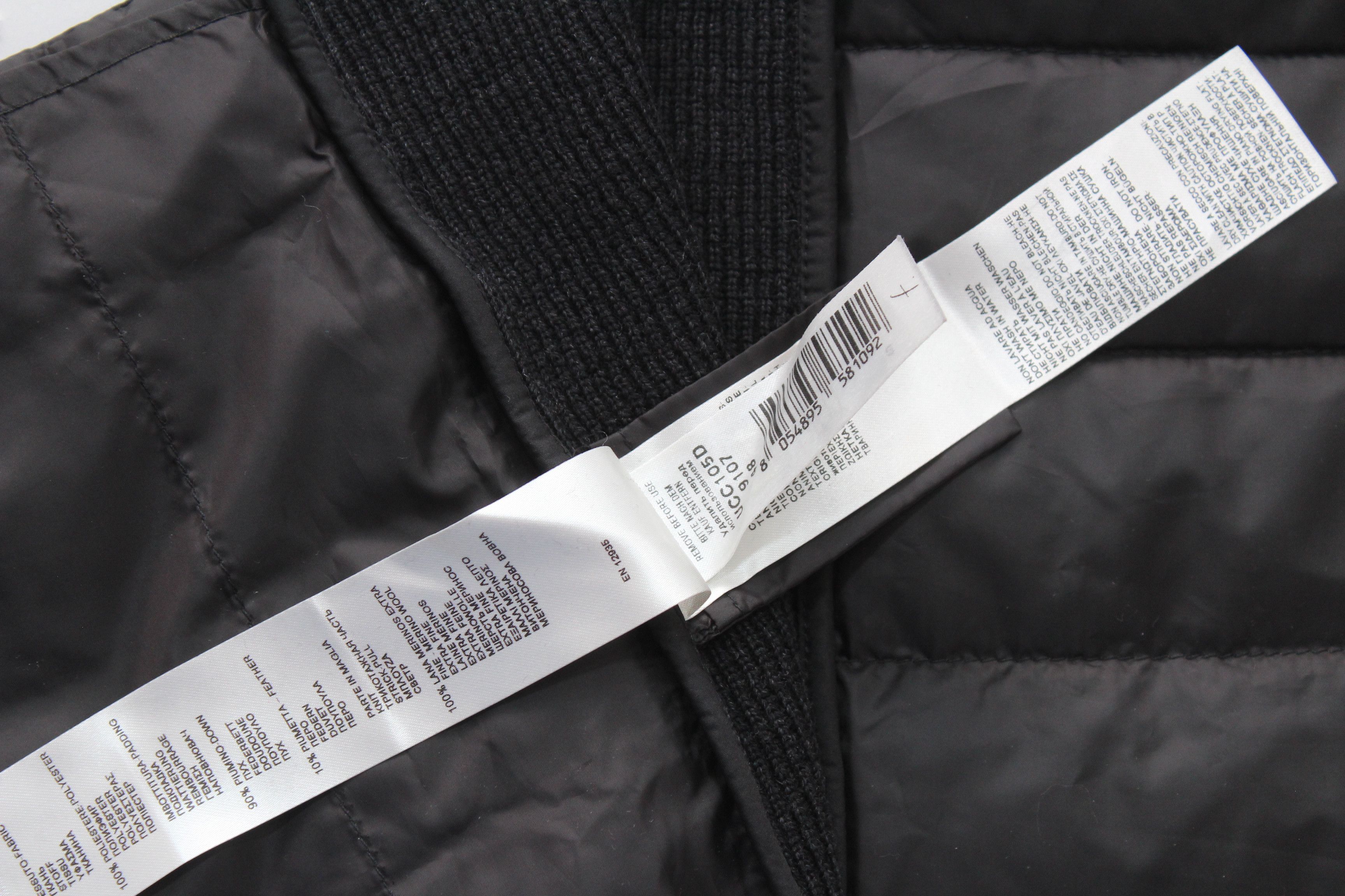Other Falconeri Merino Wool & Down Hybrid Gilet Black - Size 48 M Size US M / EU 48-50 / 2 - 14 Thumbnail