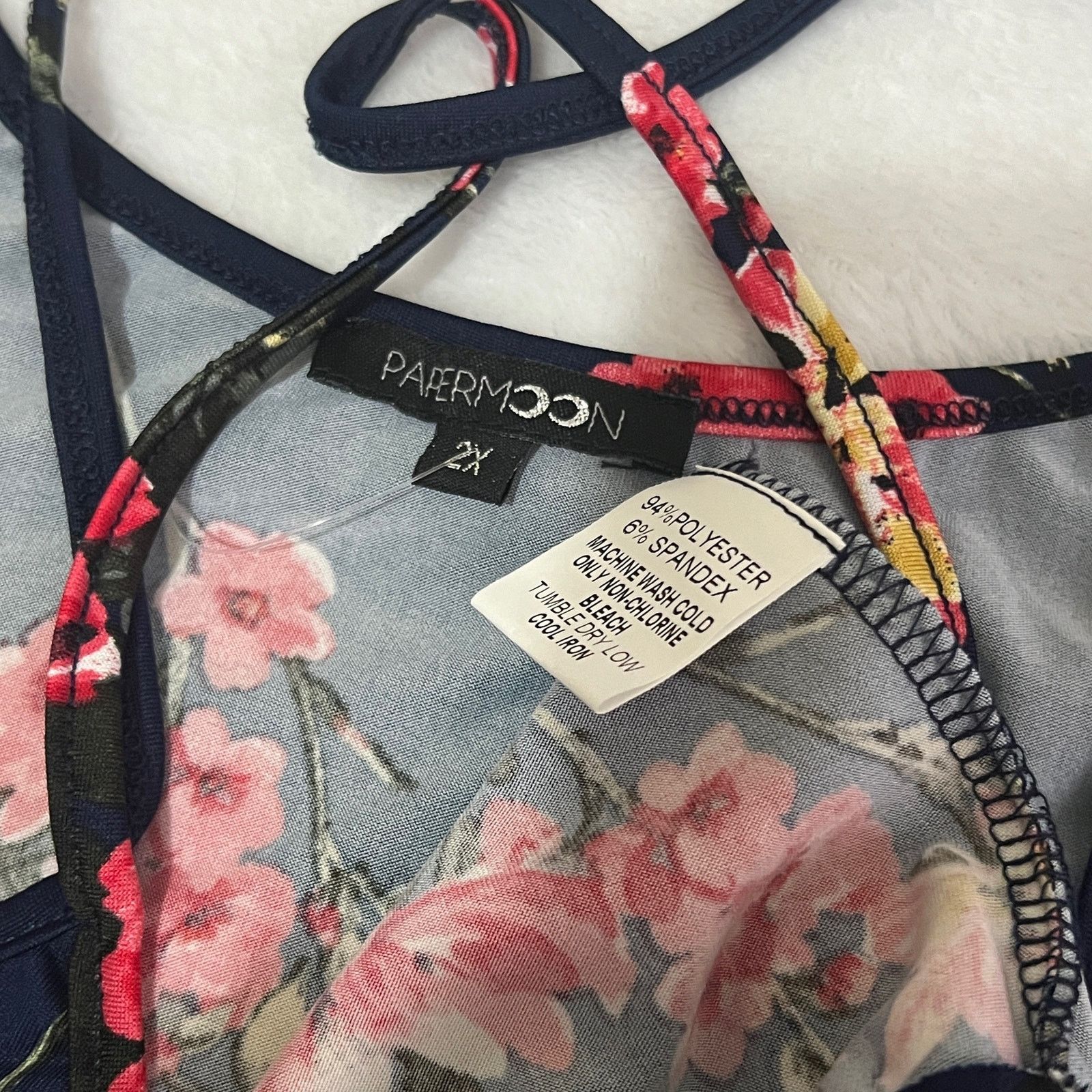 Other Basima Back Detail Knit Top - Stitch Fix Strappy Casual Tank Size XXL / US 16-18 / IT 52-54 - 6 Thumbnail