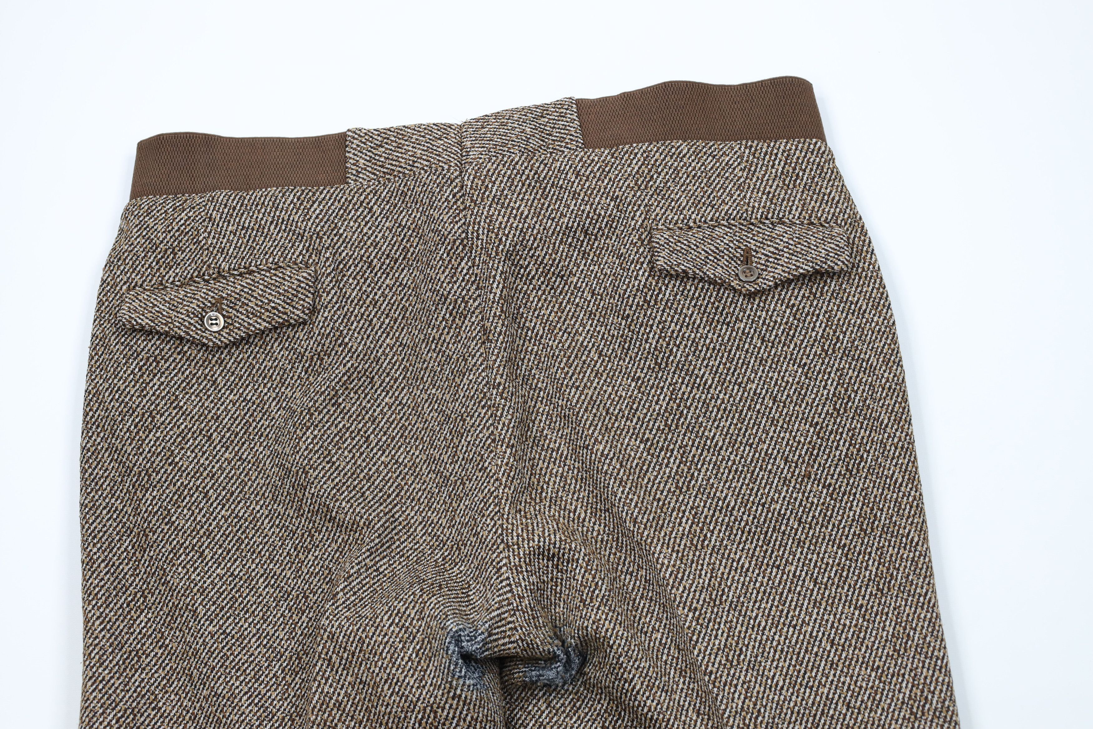 Vintage Vintage 60s Streetwear Knit Bell Bottoms Chino Pants Brown Size US 38 / EU 54 - 12 Thumbnail
