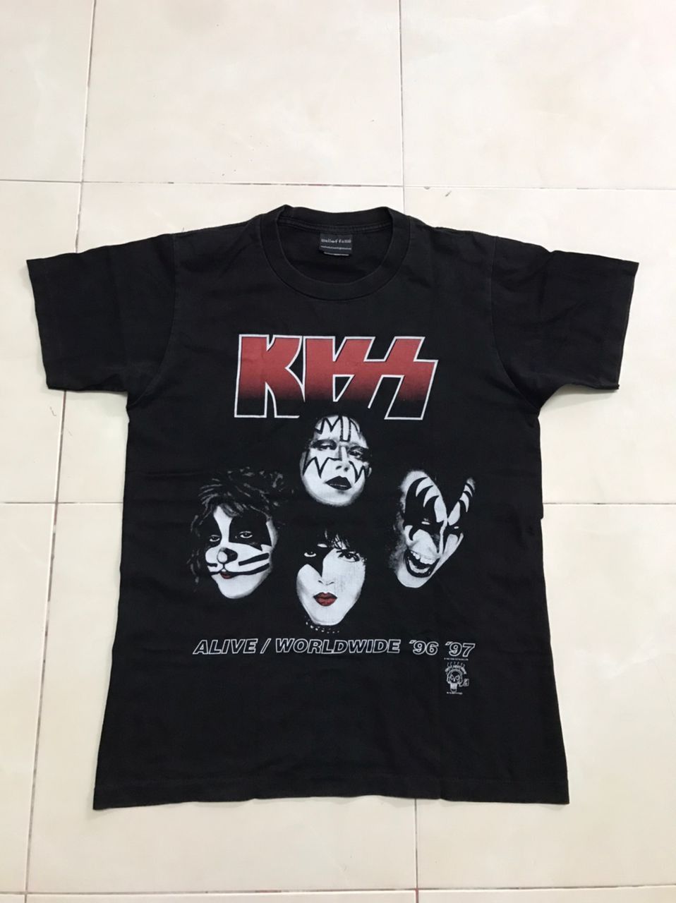 Band Tees × Rock Band × Screen Stars VINTAGE 90s KISS ALIVE  
