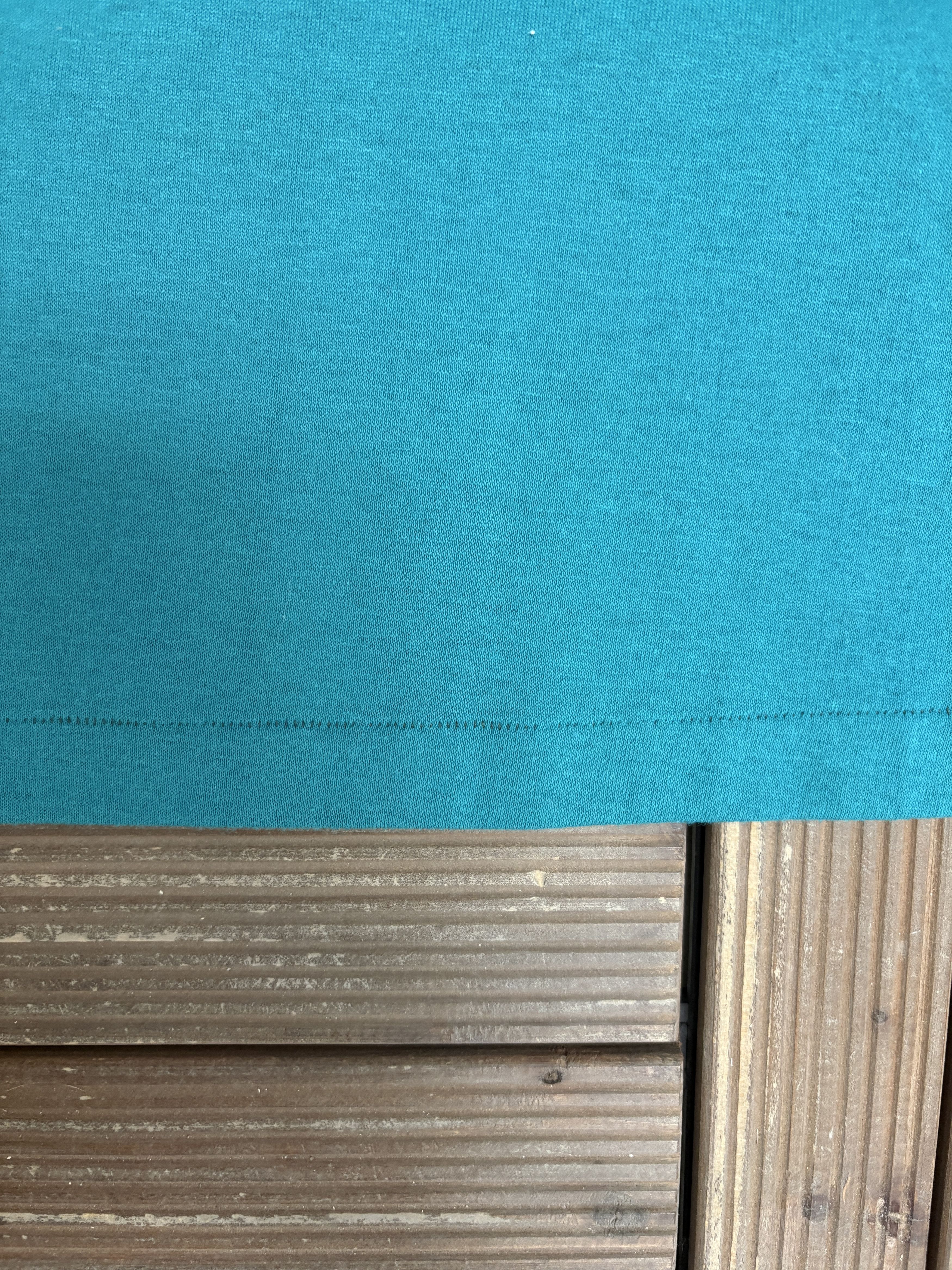 Vintage Pep Port Actionwear Vintage Teal Mock Neck Shirt Size US L / EU 52-54 / 3 - 6 Thumbnail