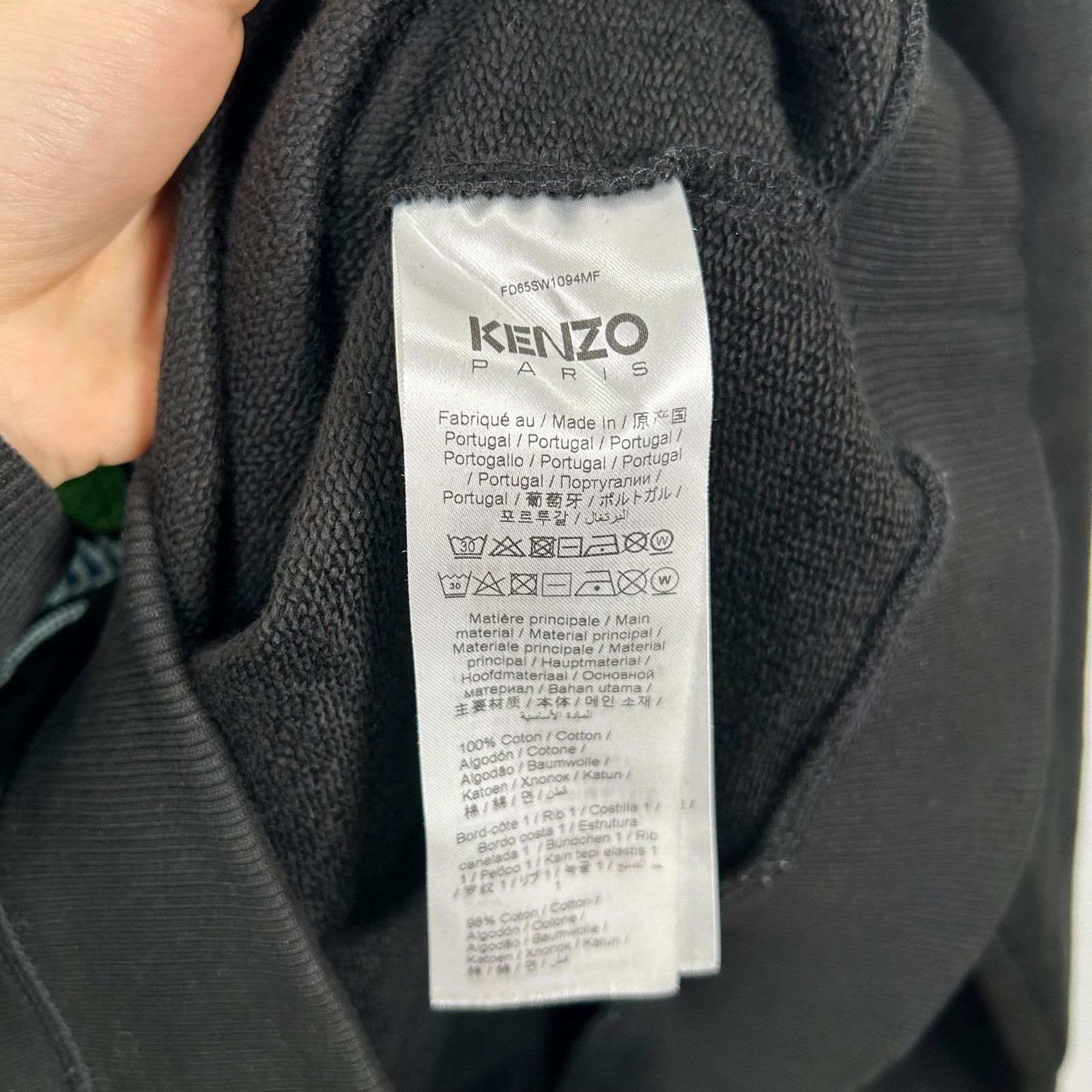 Kenzo Kenzo Embroidered Logo Crewneck Size M Size US M / EU 48-50 / 2 - 3 Thumbnail