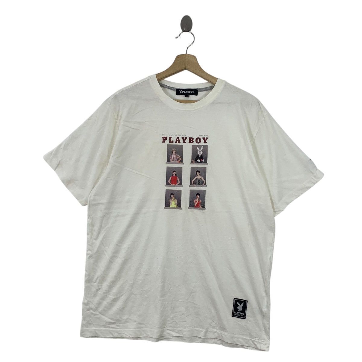 Playboy Vintage PLAYBOY COLLECTION 1958 Centrefold Cover Tee Shirt Size US L / EU 52-54 / 3 - 1 Thumbnail