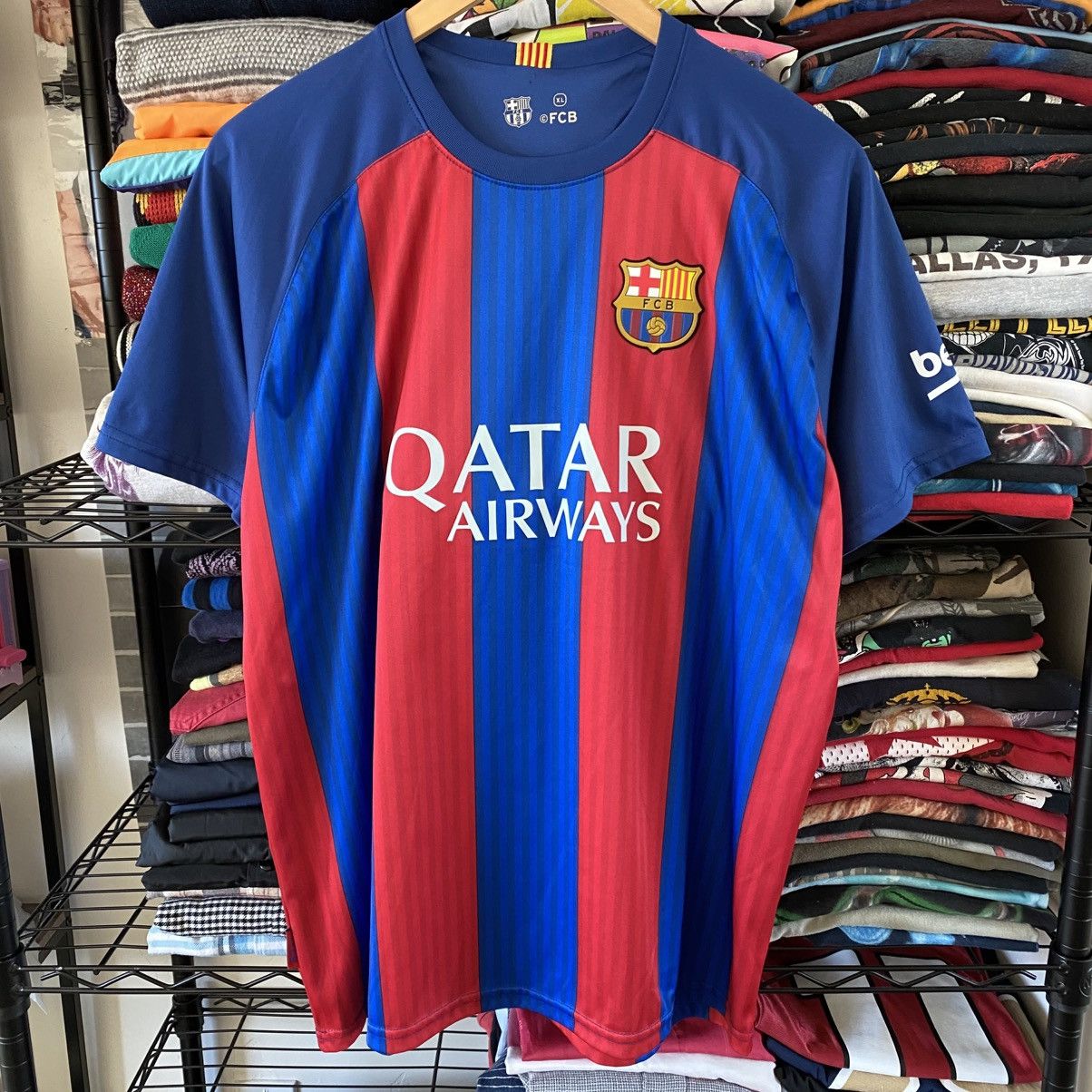 Other FCB Barcelona Soccer Jersey Messier #10 Messi 2014/2015 Size US XL / EU 56 / 4 - 1 Thumbnail