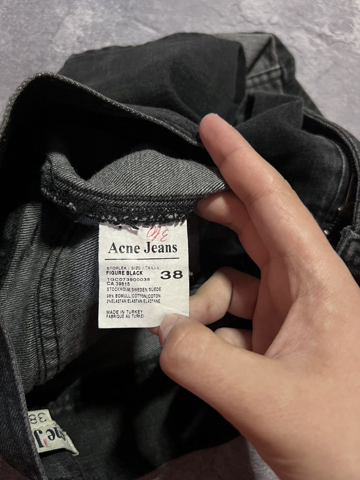 Acne Studios Acne Studios Vintage Mini Skirt Washed Black Size 27" / US 4 / IT 40 - 6 Thumbnail