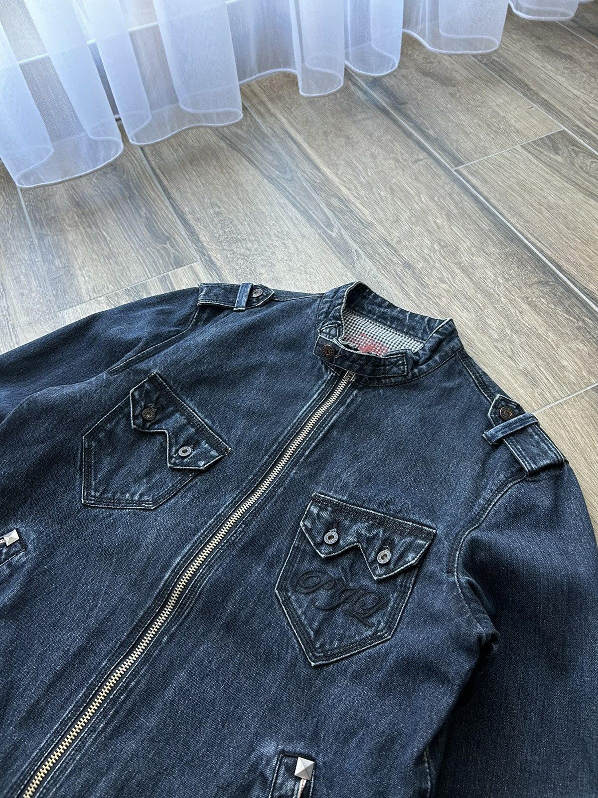 Pepe Jeans × Vintage Vintage Pepe Jeans London rare y2k denim jacket mens Size US M / EU 48-50 / 2 - 5 Thumbnail