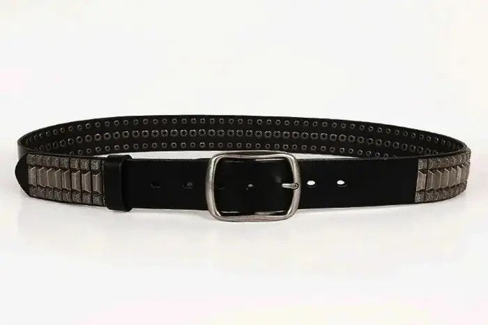 Jewelry Luxury Waist Cowboy Motorcycle Jeans Heavy Metal Rivet Belts Size ONE SIZE - 2 Thumbnail