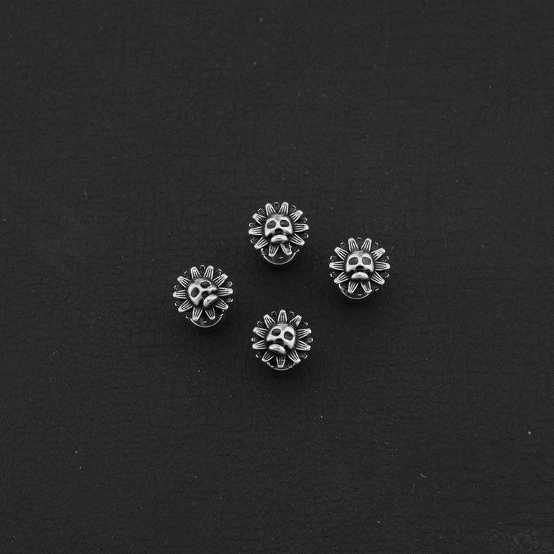Diamond Earrings x Jewelry Matchless Earrings One Pairs Chrome Jewelry in Silver, Men's