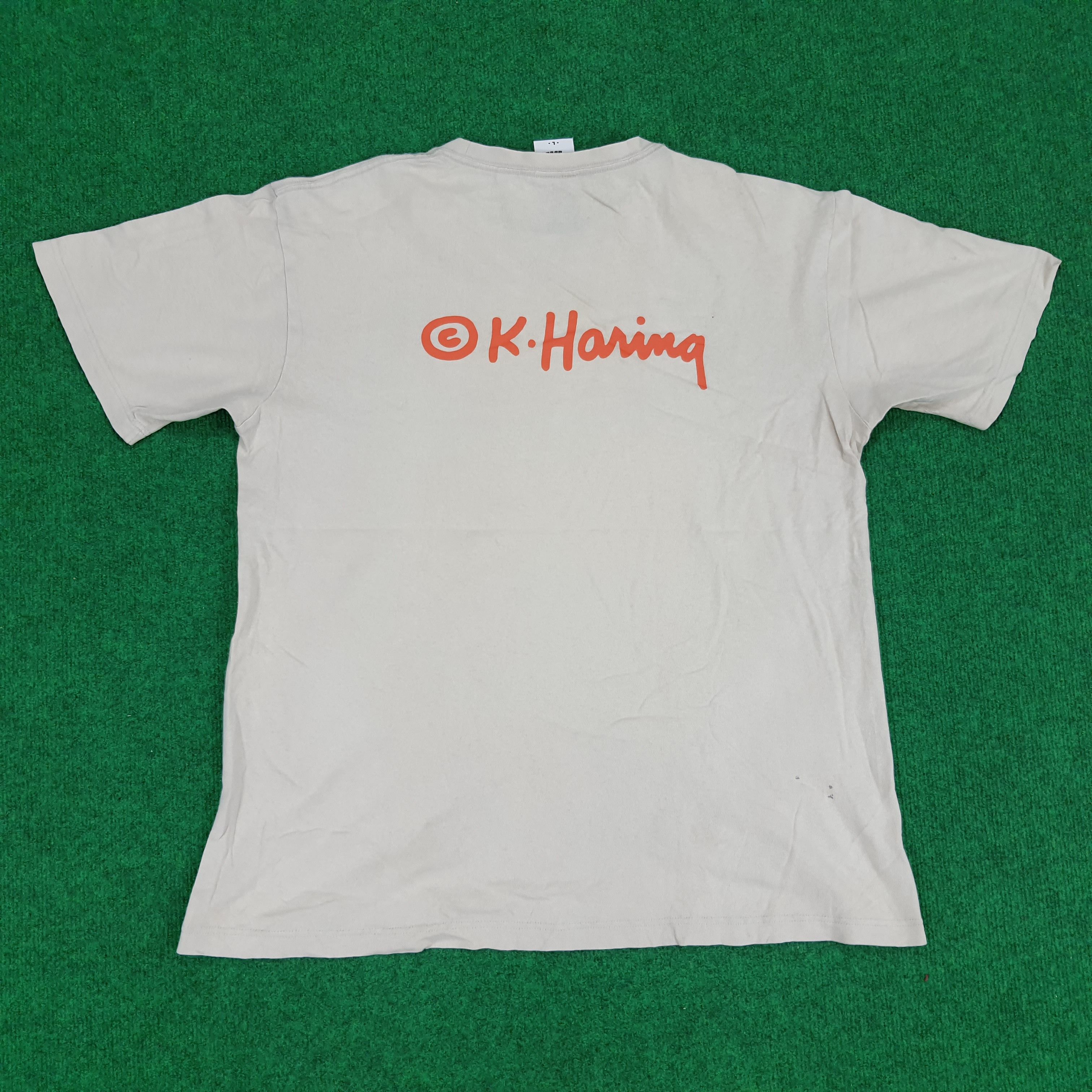 Japanese Brand × Keith Haring Vintage Keith Haring Art Streetwear T-shirt Size US XL / EU 56 / 4 - 2 Thumbnail