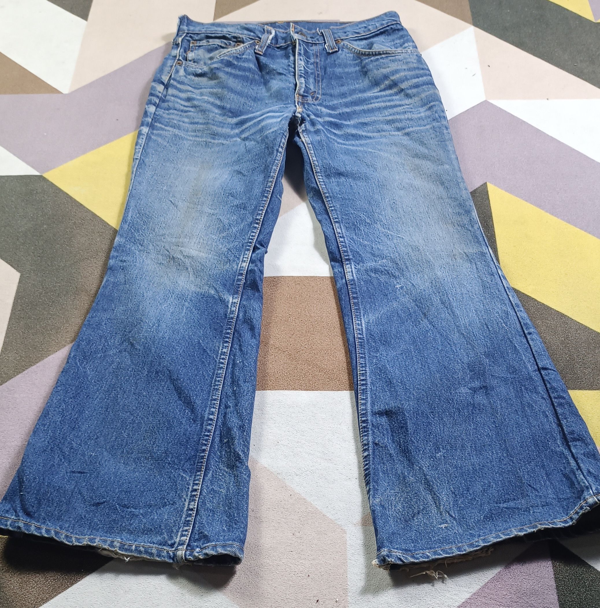 Levi's × Levi's Vintage Clothing Vintage🔥 Levi's Flare button 359 Zipper Talon 42 Size US 28 / EU 44 - 1 Thumbnail