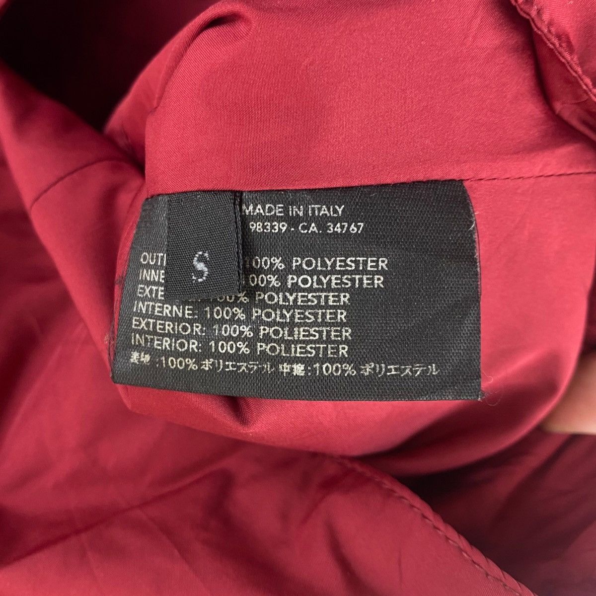 Prada Vintage PRADA Sport Linea Rossa Hooded Jacket Made Italy Size US S / EU 44-46 / 1 - 7 Thumbnail