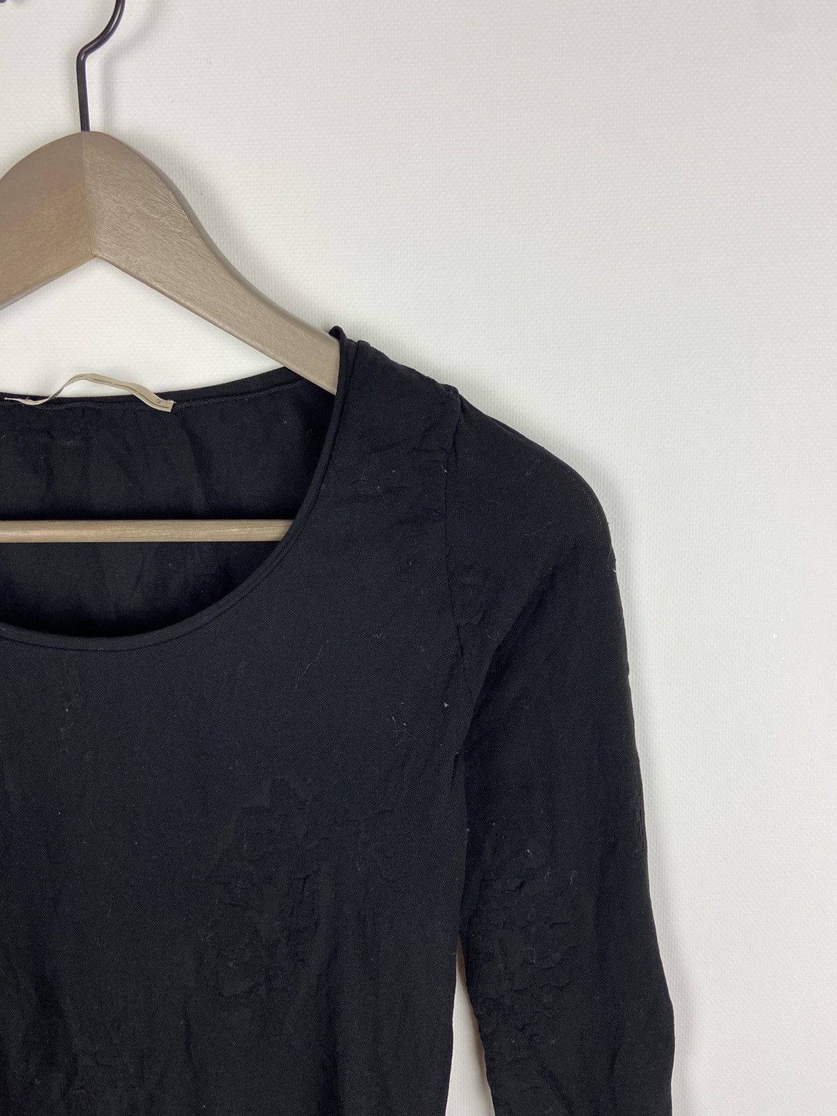 Designer × Marithe + Francois Girbaud Marithe Francois Girbaund Top Long Sleeve Avant-Garde Sz 3 Size S / US 4 / IT 40 - 3 Thumbnail