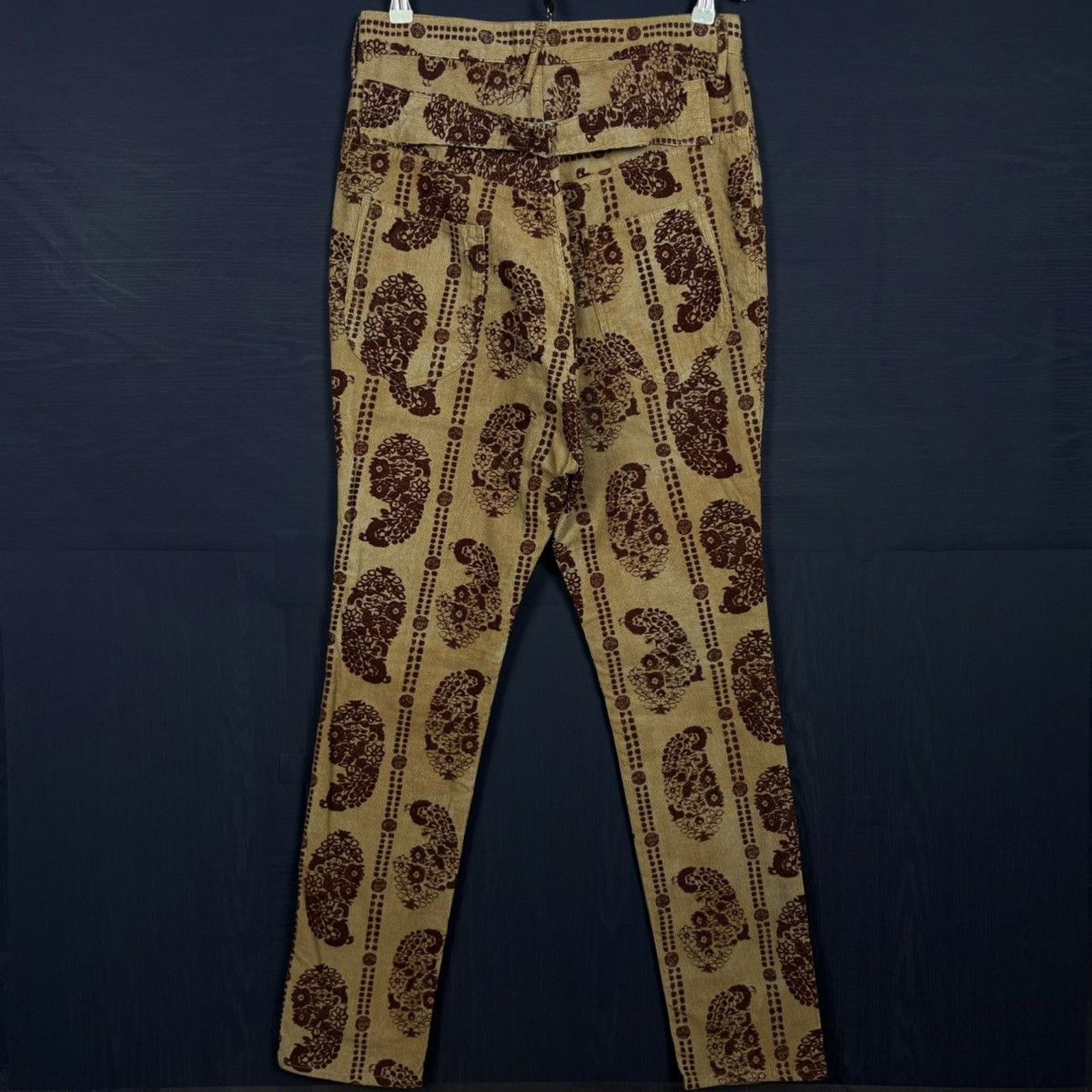 Japanese Brand × Kapital × Kapital Kountry 🇯🇵KAPITAL PAISLEY CORDUROY PANTS Size US 30 / EU 46 - 5 Thumbnail