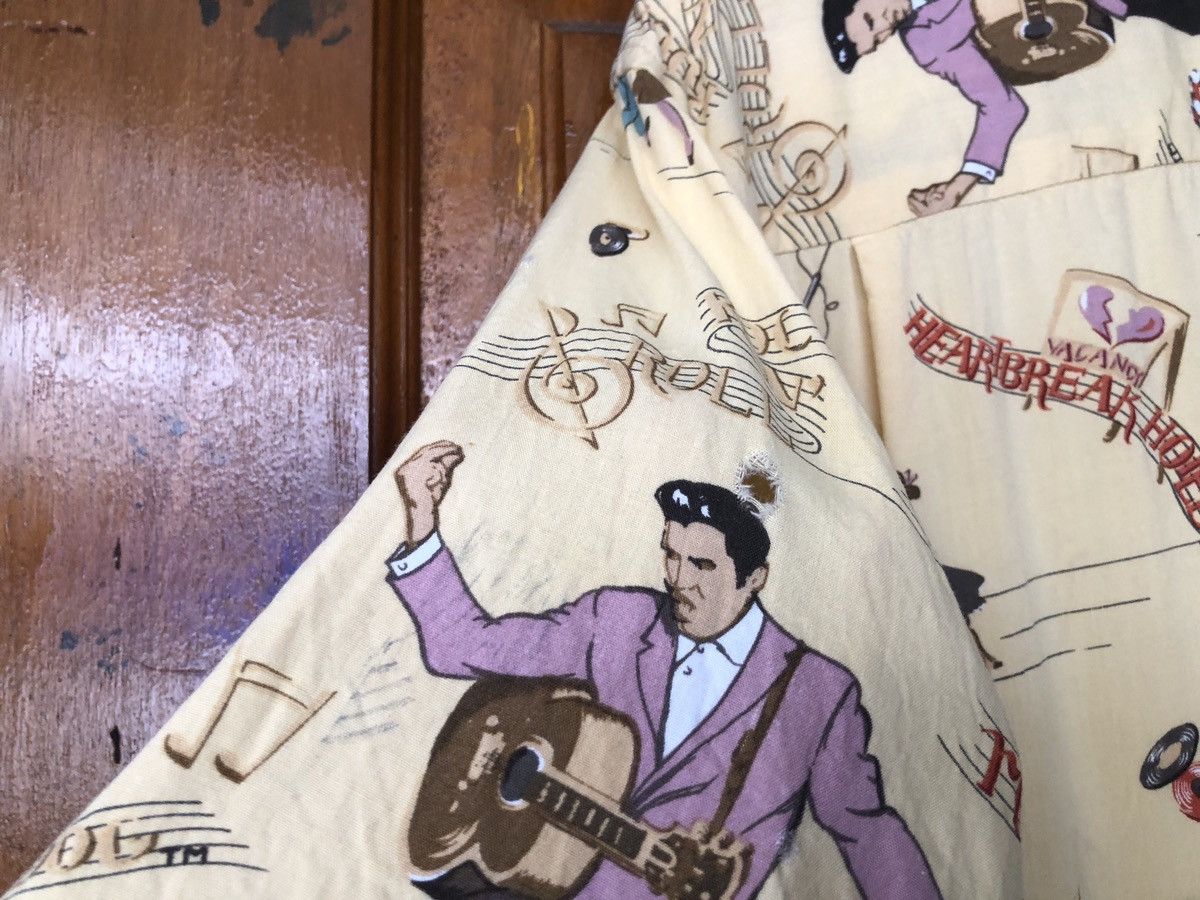 Reyn Spooner Vintage Reyn Spooner Elvis Presley Hawaiian Rayon Shirt Size US L / EU 52-54 / 3 - 10 Thumbnail