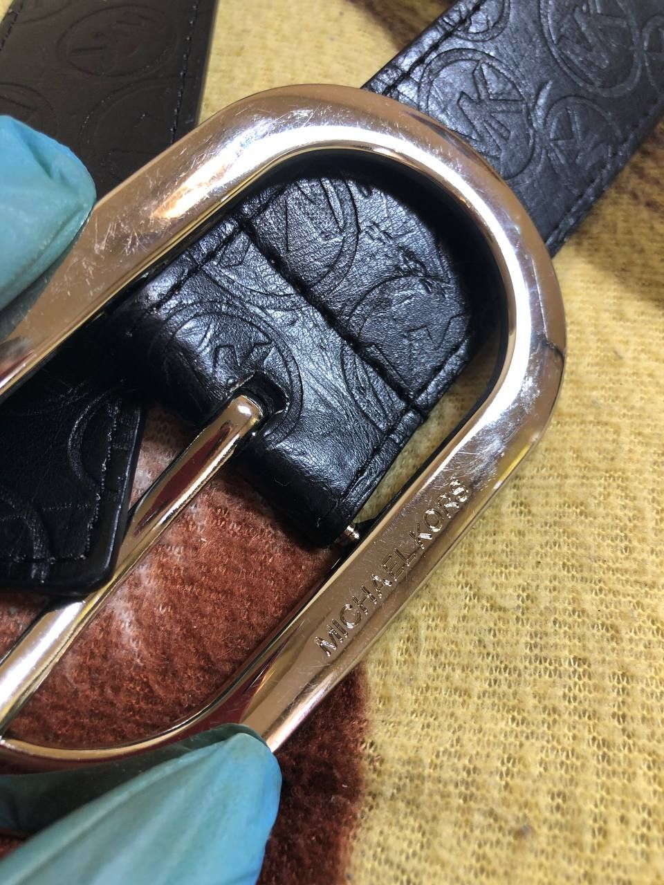 Michael Kors Michael Kors Logo Belt with Buckle Size ONE SIZE - 4 Thumbnail