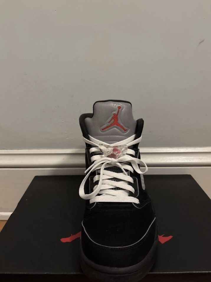 Nike Jordan 5 Black Metallics Size US 10 / EU 43 - 5 Thumbnail