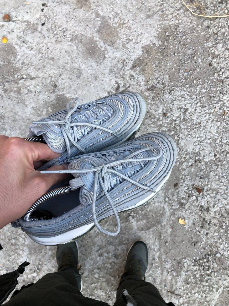 Nike × Vintage VERY RARE NIKE AIR MAX 97 SILVER JAPAN STYLE DESIGNER Y2K Size US 8 / IT 38 - 12 Thumbnail
