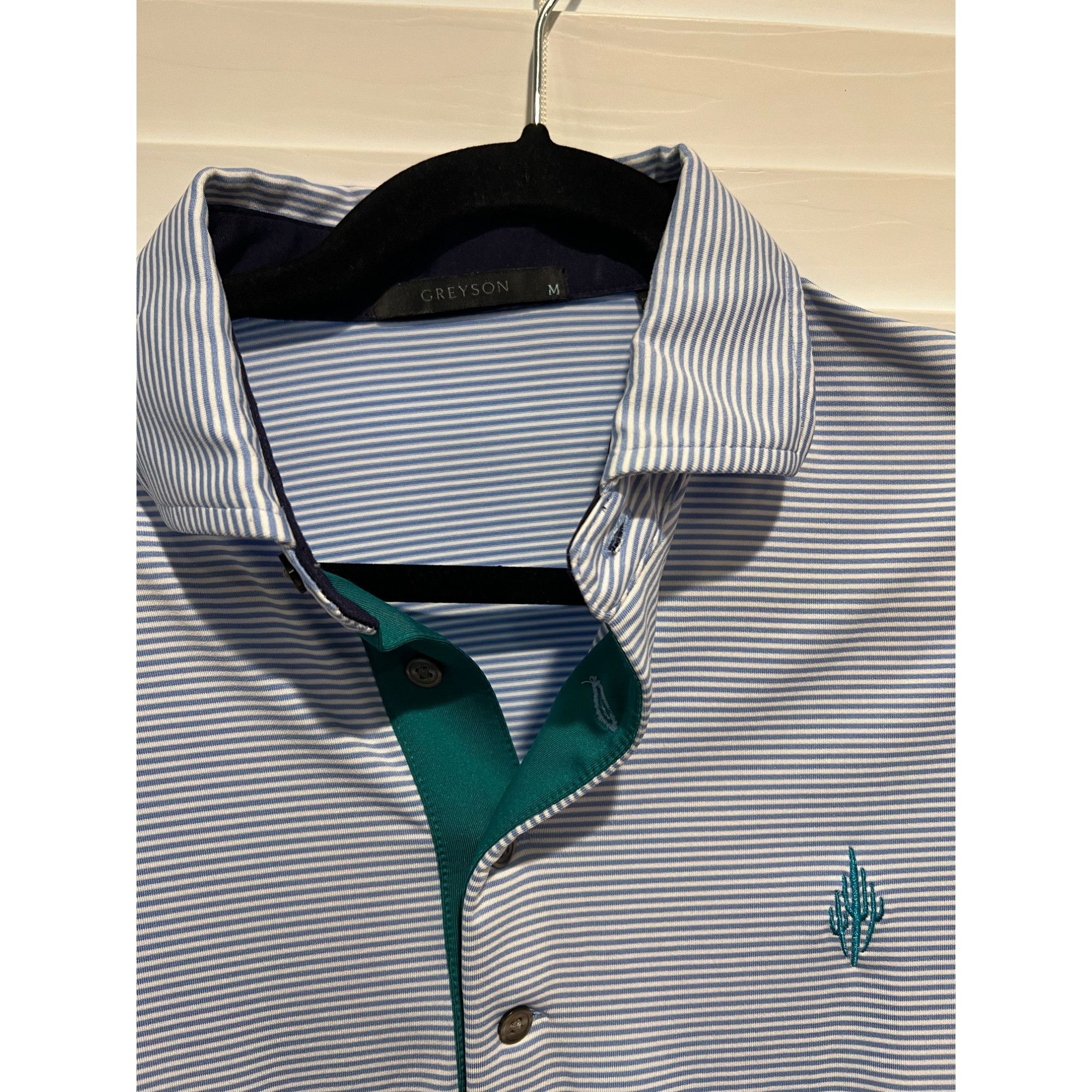 Other Greyson Mens Golf Polo Shirt - Size M Size US M / EU 48-50 / 2 - 2 Thumbnail