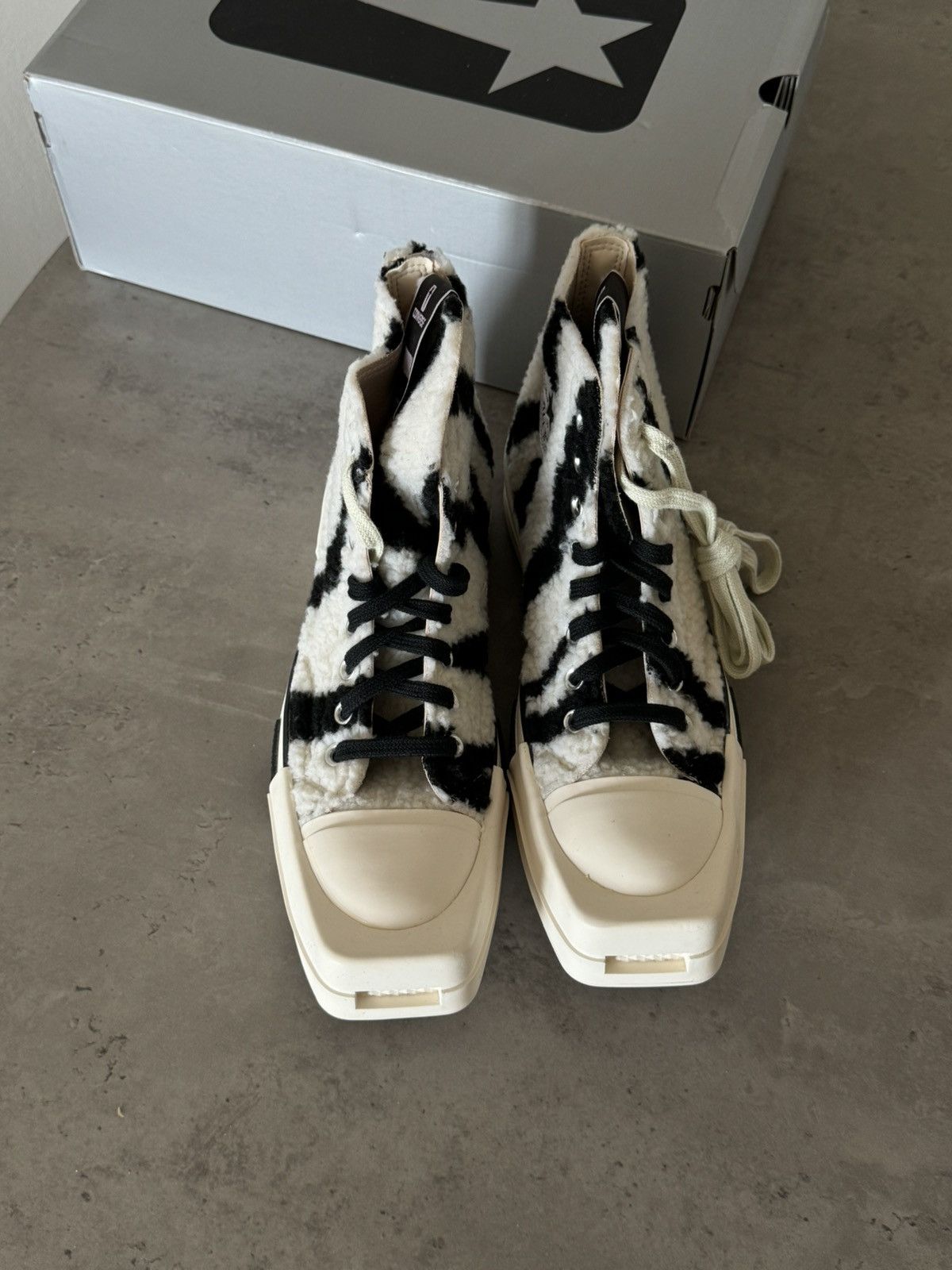 Converse × Rick Owens × Rick Owens Drkshdw RICK OWENS X CONVERSE 41 Size US 7.5 / EU 40-41 - 13 Thumbnail