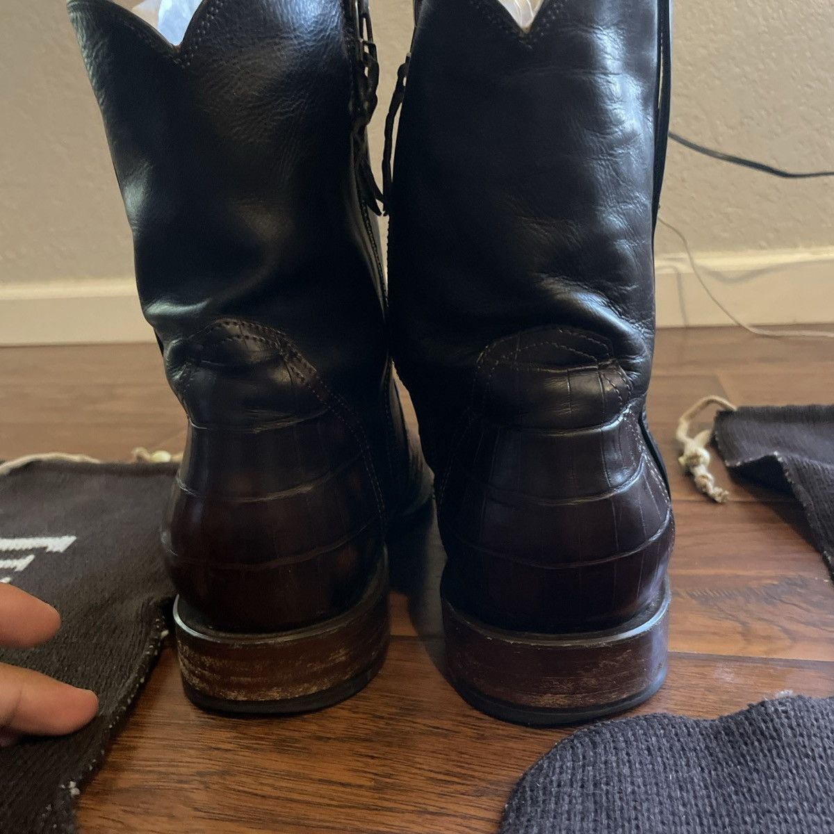 Lucchese Rare Lucchese Cowboy Boot 10 Elliot Nile crocodile Western Size US 10 / EU 43 - 7 Thumbnail
