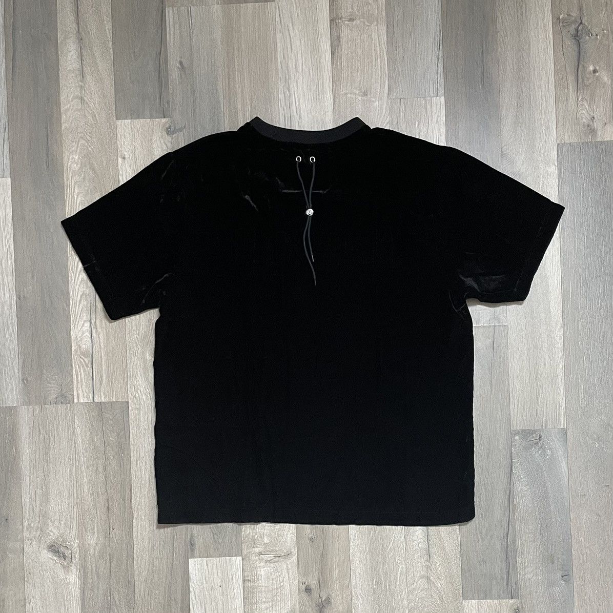 TEAM WANG Team Wang Printed Logo Velvet T-Shirt Size US L / EU 52-54 / 3 - 2 Thumbnail