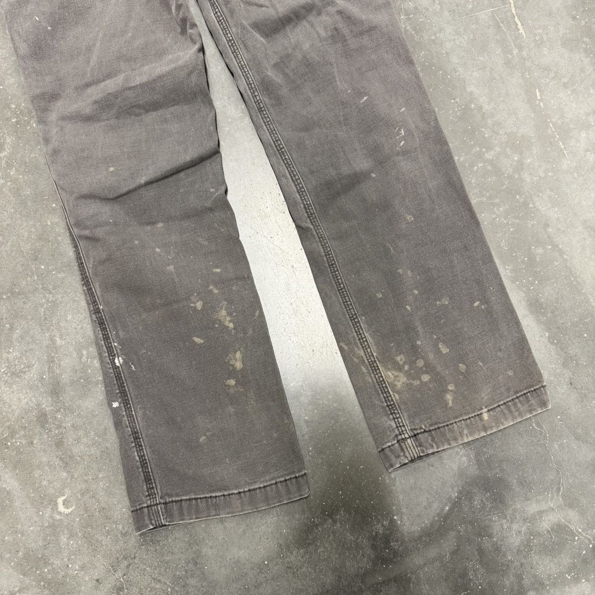 Carhartt × Vintage VTG Fucked Up Carhartt Paint Splatter Distressed Work Pants Size US 30 / EU 46 - 17 Thumbnail