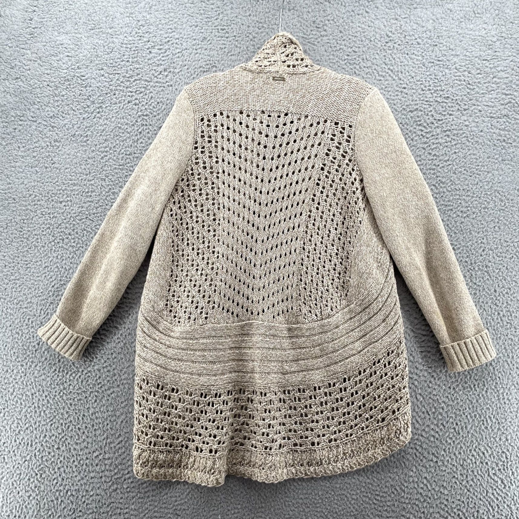 Eddie Bauer Eddie Bauer Open Cardigan Women's Med Knit Corpcore Classic Travel Preppy Office Size M / US 6-8 / IT 42-44 - 3 Thumbnail