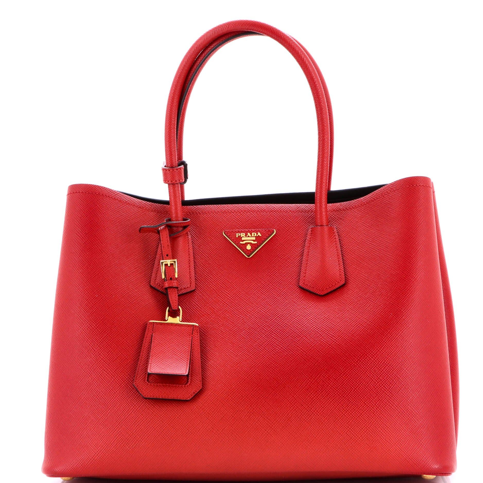 Prada Cuir Double Tote Size ONE SIZE - 1 Thumbnail