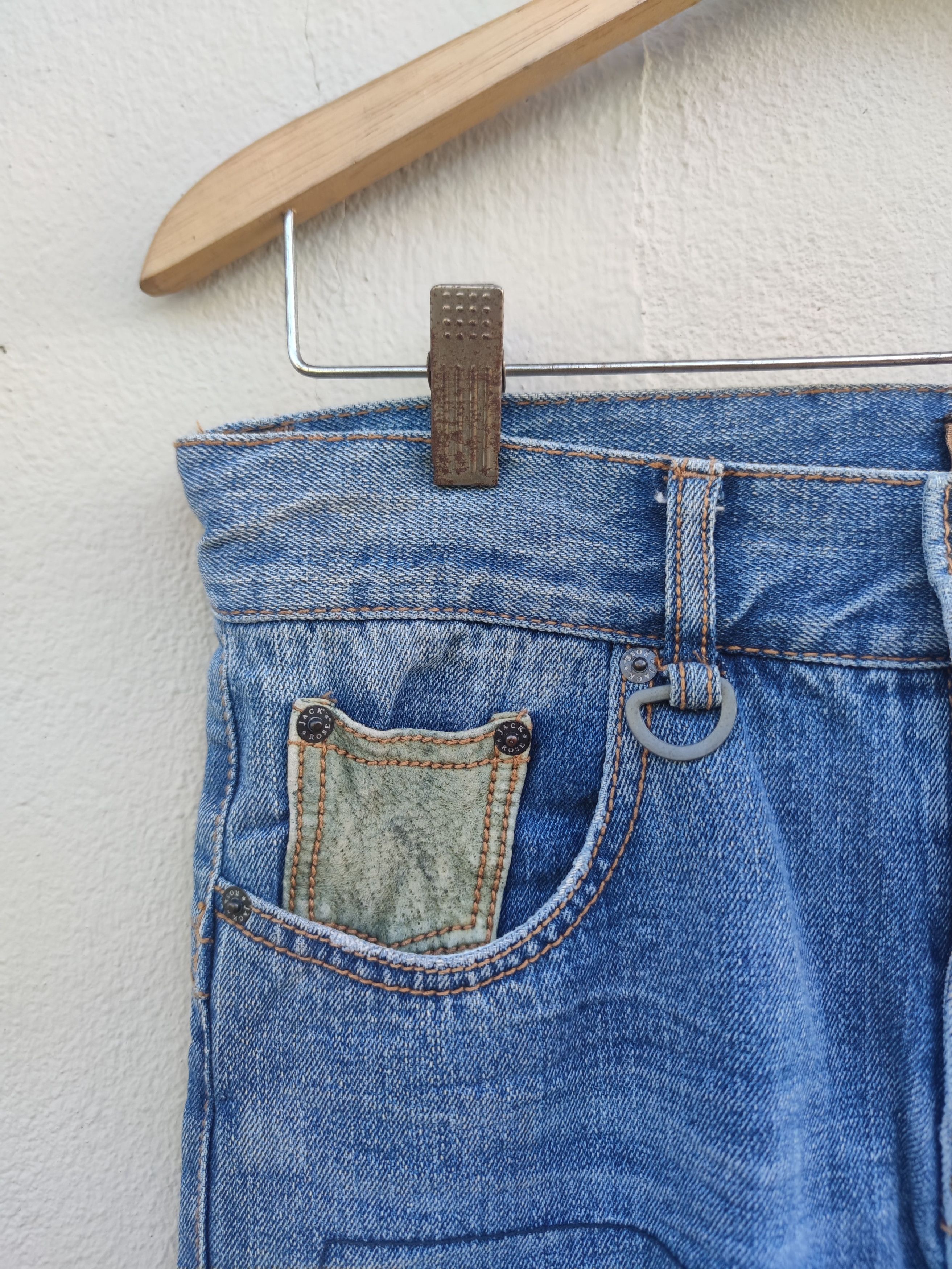 JACKROSE JACKROSE Distressed Design Flare Jean Size US 31 - 5 Thumbnail