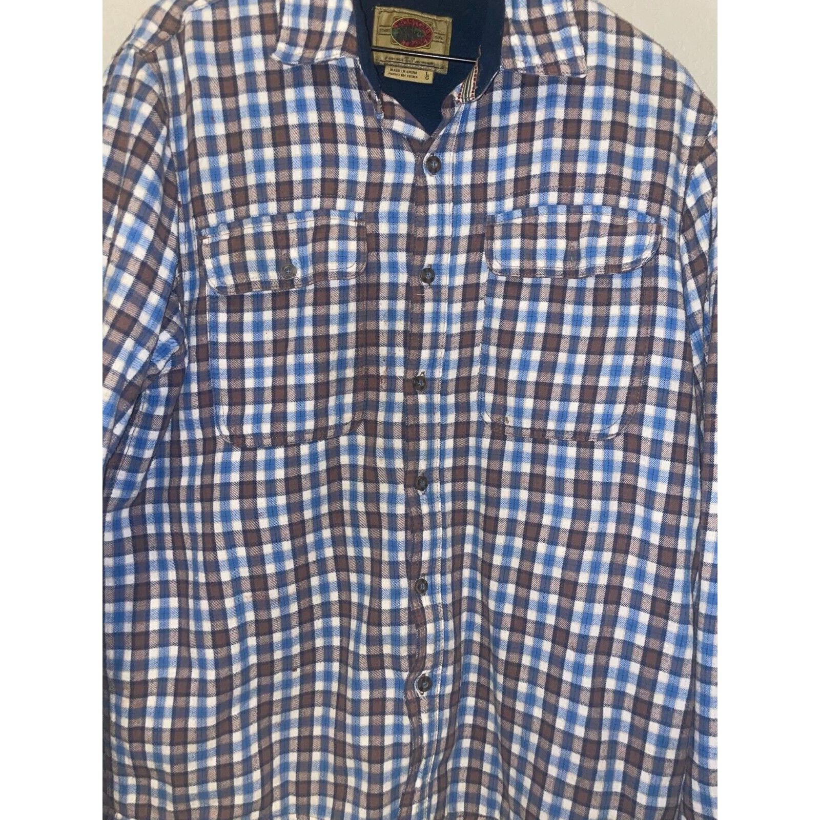 Boston Traders Boston Traders Button Up Flannel Shirt Jacket Shacket Large Size US L / EU 52-54 / 3 - 5 Thumbnail