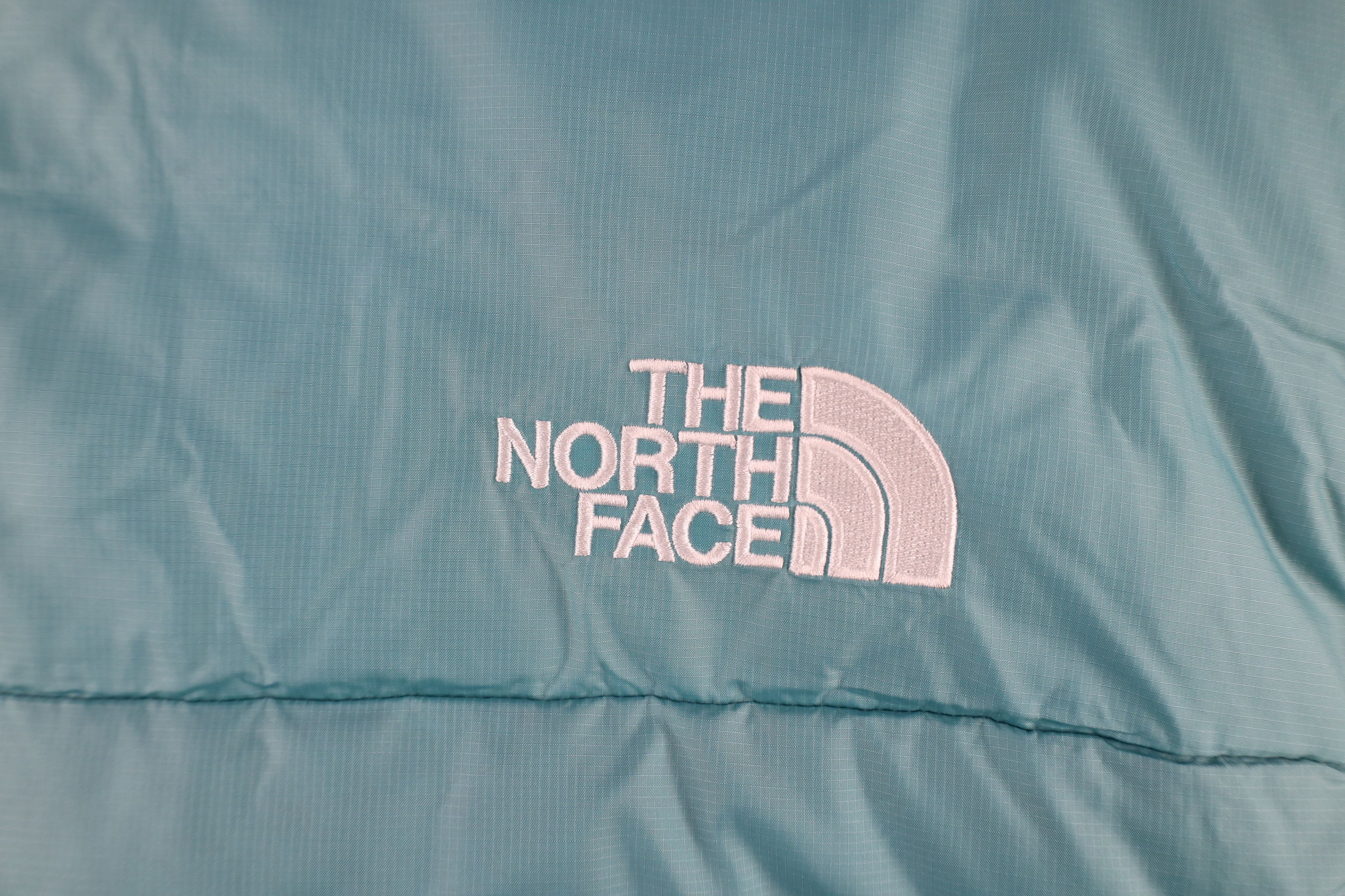 The North Face × Vintage The North Face 550 Duck Down Fill Puffer Vest Jacket Teal Size US XXL / EU 58 / 5 - 10 Thumbnail