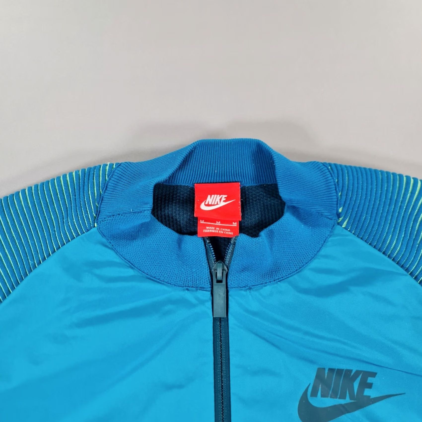 Nike Nike Womens Jacket Blue Medium Hooded Zipped Pockets Track Jacket Short Description 828292 351 Size M / US 6-8 / IT 42-44 - 3 Thumbnail