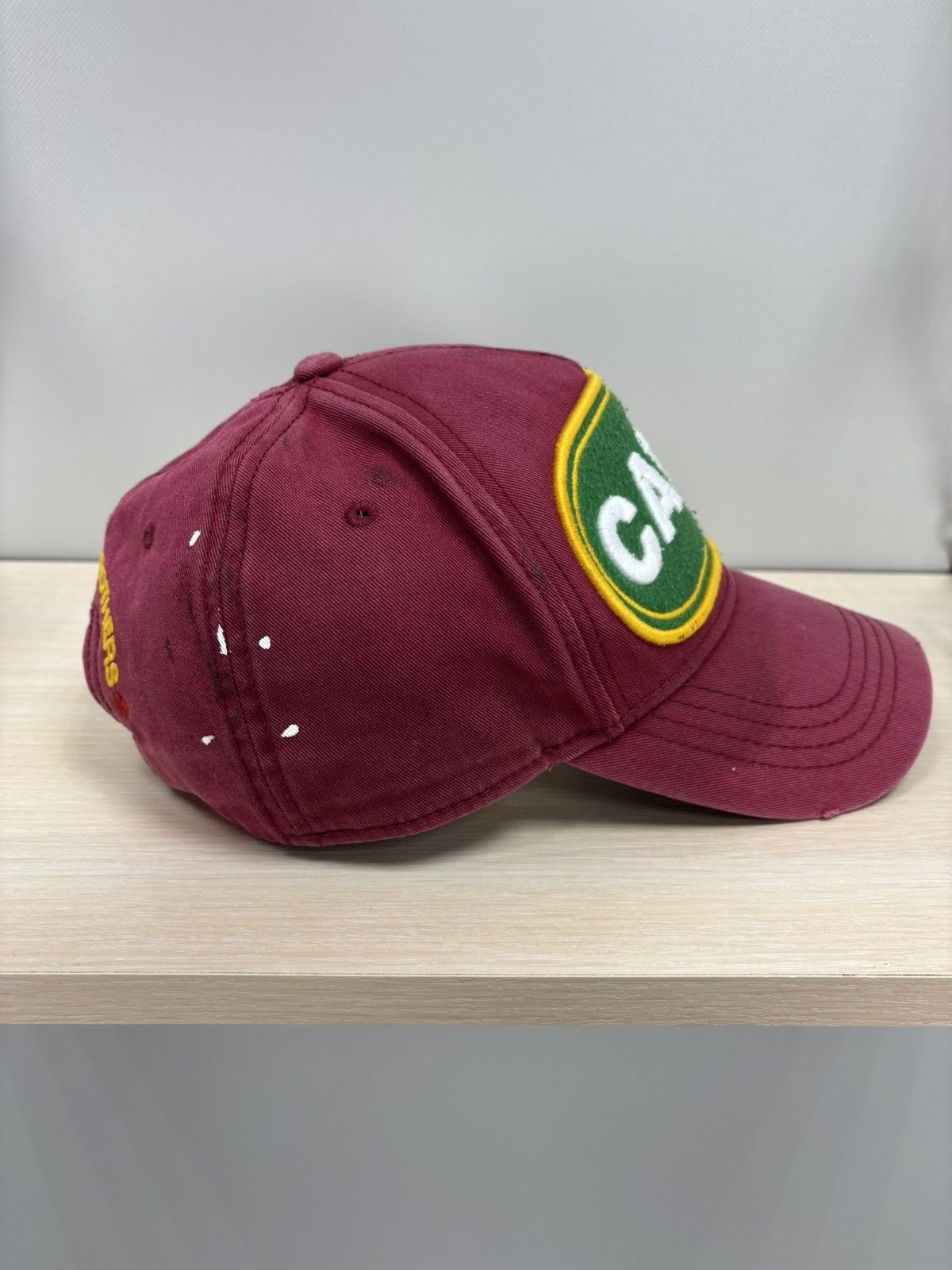 Dsquared2 Mens cap Dsquared2 Color Burgundy Size ONE SIZE - 6 Thumbnail