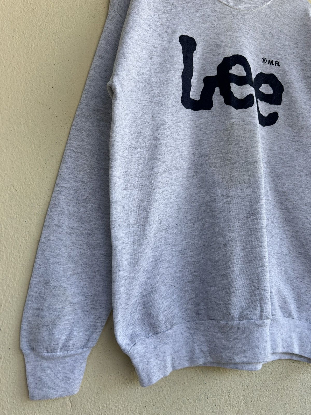 Lee × Vintage Lee Big Logo Spellout Sweatshirt Size US XL / EU 56 / 4 - 5 Thumbnail