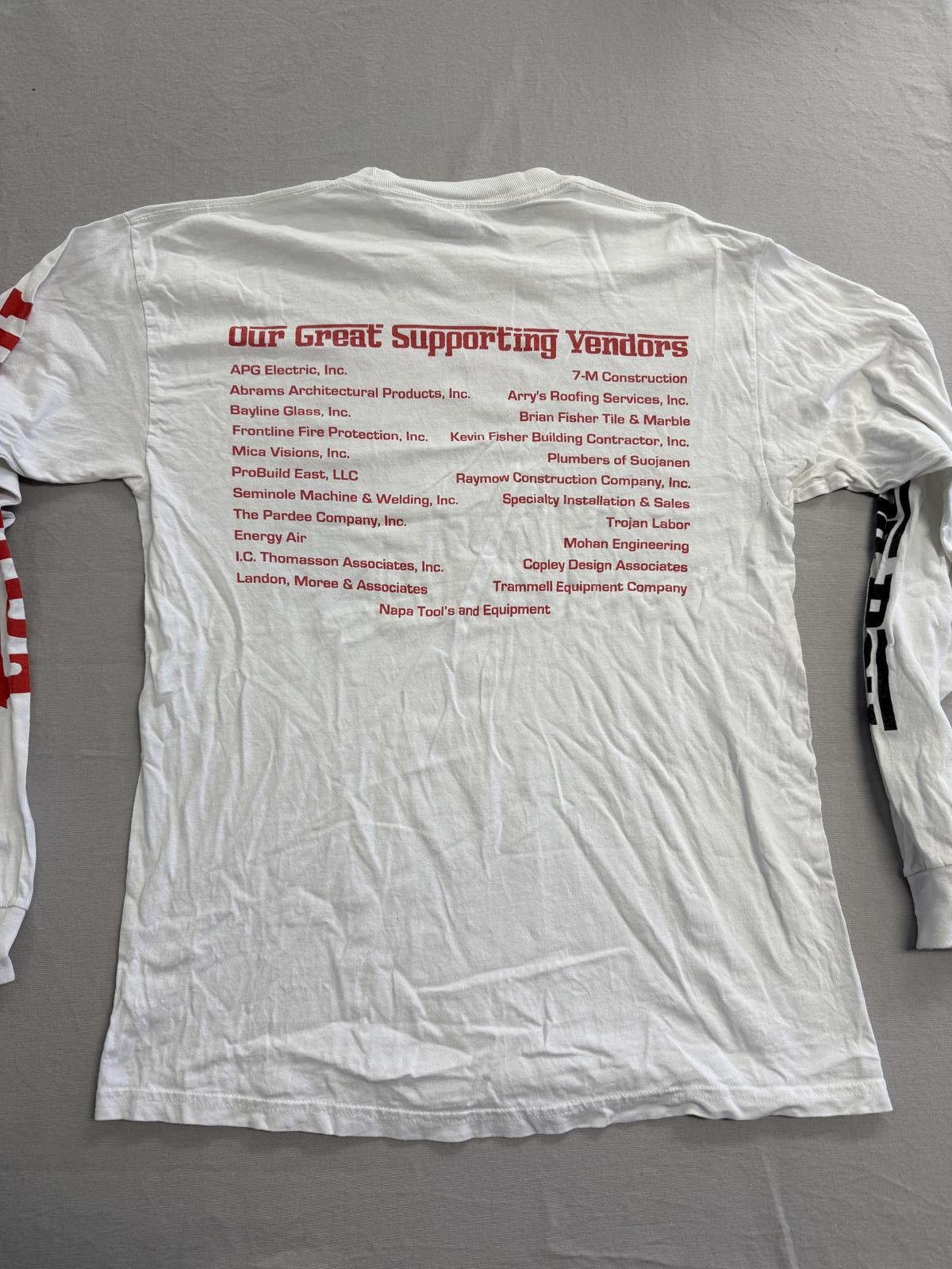 Gildan T-shirt Ferrari of Tampa Long Sleeve Tee Sleeve Hits - L Size US L / EU 52-54 / 3 - 2 Thumbnail