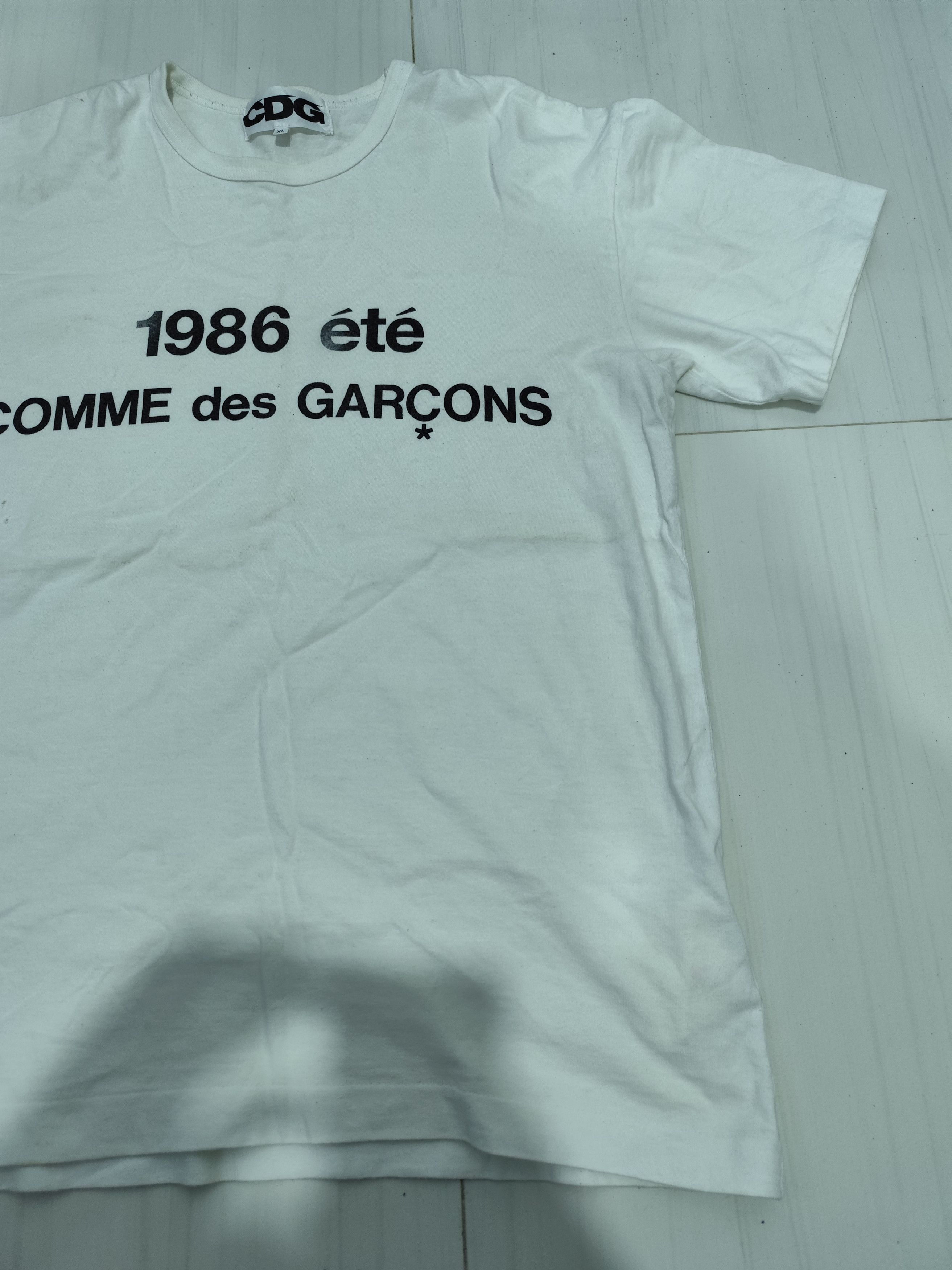 Comme des Garcons Comme des garcons CDG ete 1986 script Size US L / EU 52-54 / 3 - 12 Thumbnail