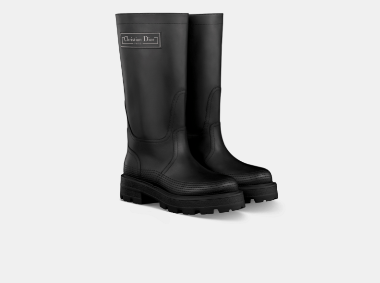 Dior o1w1db10426 KCT087 D-Scot Boots in Black Size US 7 / IT 37 - 2 Thumbnail