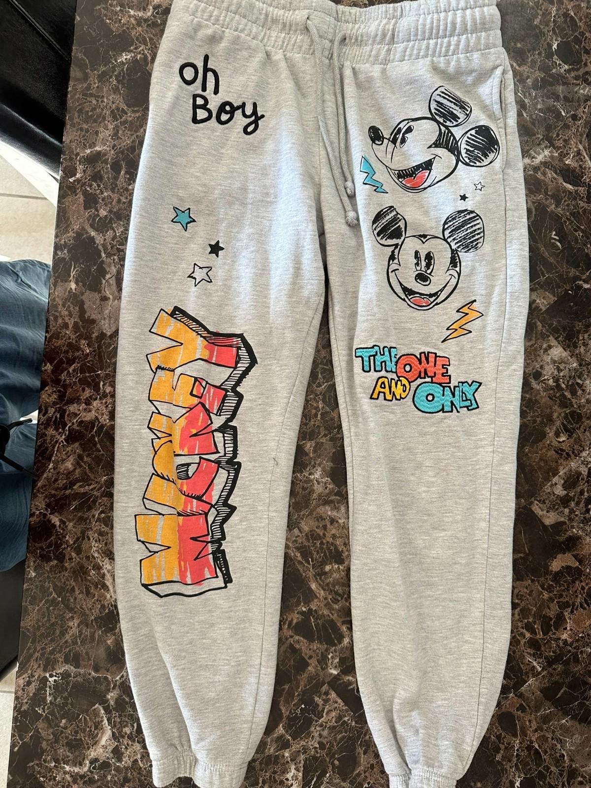 Disney Women's Disney Mickey Mouse sweat pants in size M (8/10) Size M / US 6-8 / IT 42-44 - 5 Thumbnail
