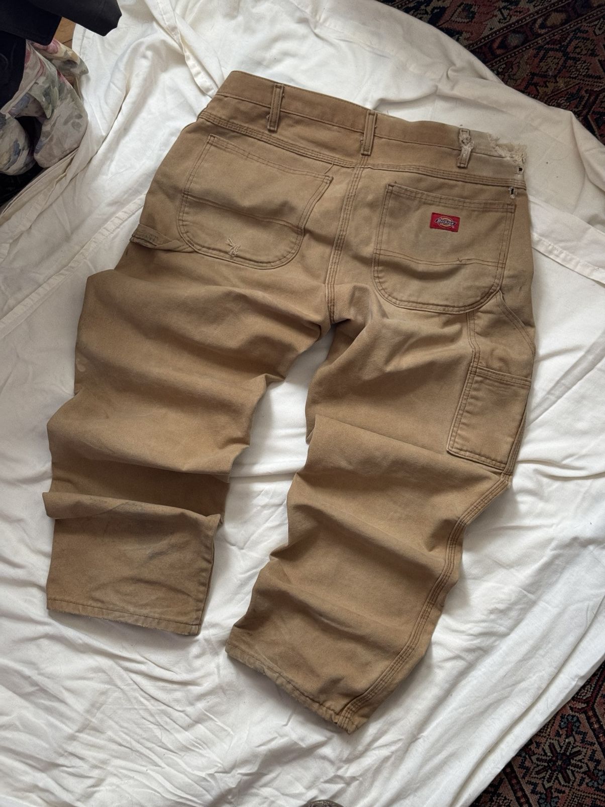 Dickies × Vintage Vintage Distressed Dickies Carpenter Pants Size US 33 - 3 Thumbnail