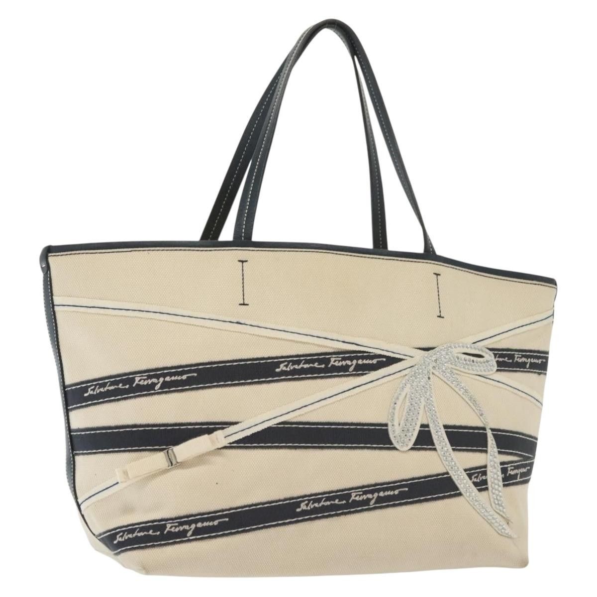 Salvatore Ferragamo Salvatore Ferragamo Vala tote Canvas Size ONE SIZE - 1 Thumbnail
