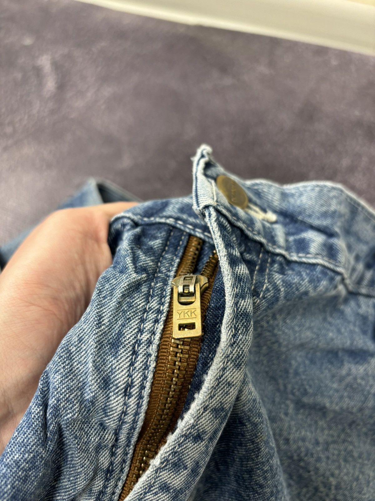 Carhartt Vintage 90s Carhartt Denim Dungaree Fit Hype Baggy Jeans Size US 40 / EU 56 - 16 Thumbnail